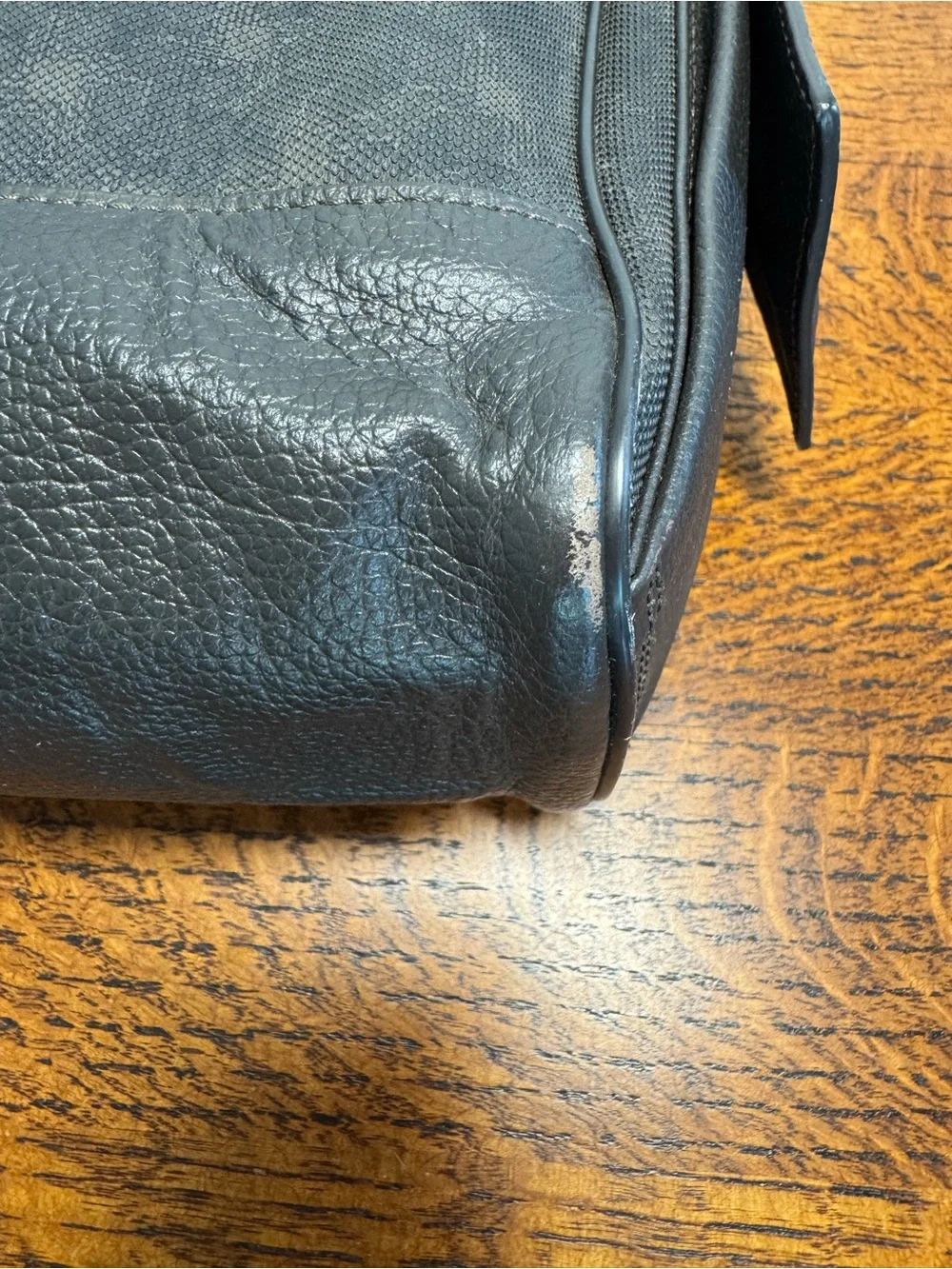 Dunhill Canvas and Leather Messenger Bag